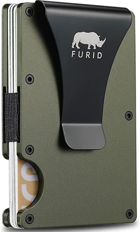 Furid 30/0FF Money Clip, Slim Metal Wallet, Minimalist Wallet
